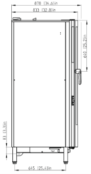 Пароконвектомат Retigo B2011IG VISION II газовый (4)