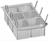 Набор 6 перфорированных корзин с рамой RATIONAL 60.75.305 в компании ШефСтор