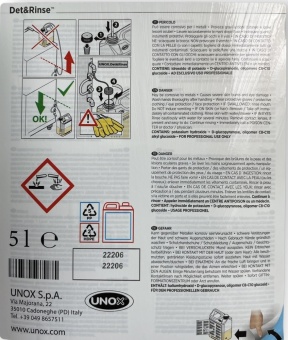 Моющее средство Unox DB1016A0 (10л) (6)