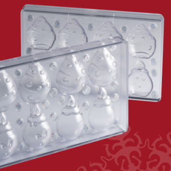 Форма для шоколадных фигур 3D 