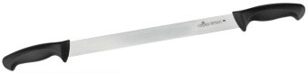 Нож для сыра с двумя ручками 350мм с цветными вставками Luxstahl Colour WX-SL430 в ШефСтор (chefstore.ru) 2