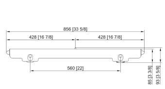 Основание Combi-Duo с роликами 6-2-1 и 10-2-1 RATIONAL 60.31.635 (4)