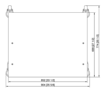 Подставка UG II Combi-Duo с роликами 6-1-1 на 6-1-1 RATIONAL 60.31.207 (3)