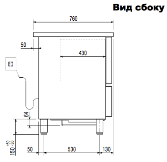 Шкаф шокового охлаждения Electrolux RBC061 (726620) в ШефСтор (chefstore.ru) 4