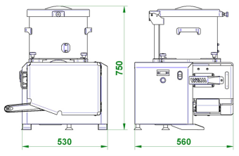 Котлетный автомат (система охлаждения) La Minerva C/E HR в ШефСтор (chefstore.ru) 2