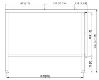 Подставка IV 6-2-1 и 10-2-1 RATIONAL 60.31.094 (3)