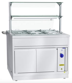 Мармит вторых блюд Abat ЭМК-70Х-02 нерж (210000009701) в ШефСтор (chefstore.ru) 2