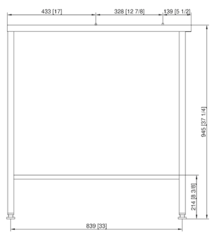 Подставка III UltraVent 6-2-1 RATIONAL 60.31.216 (3)