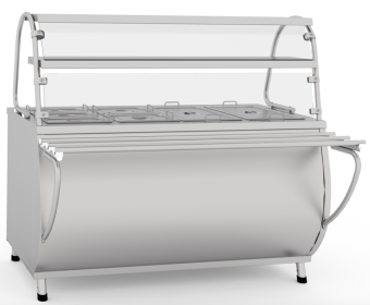 Комплект экранов 2 полки (1500 мм) Abat 21000002686 (2)