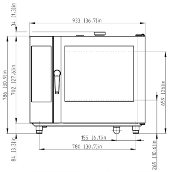 Пароконвектомат Retigo B611I VISION II электрический (3)