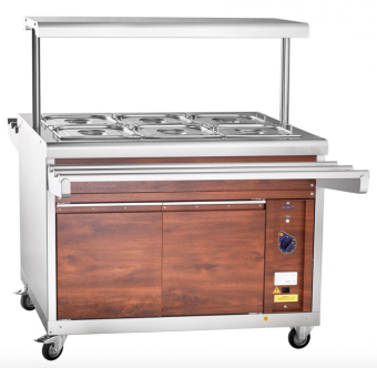 Мармит вторых блюд Abat ЭМК-70ПМ (дуб) (210001805756) в ШефСтор (chefstore.ru) 3