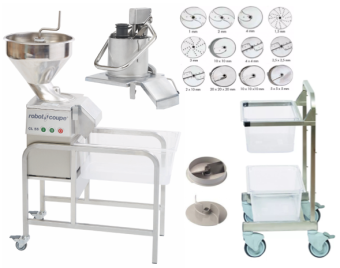 Овощерезка Robot Coupe CL55 Рабочая станция 380V (2287)