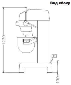 Миксер планетарный Electrolux 601725 (XBMF30SX3) в ШефСтор (chefstore.ru) 4