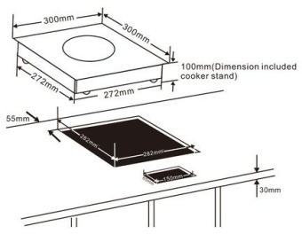 Плита индукционная встраиваемая Indokor IN3500 BUILT-IN в ШефСтор (chefstore.ru) 2