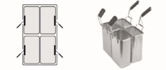 Корзина Electrolux 0C9225 4 шт