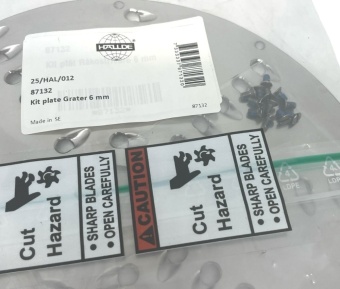 Пластина терки 6 мм Hallde 87132 (6) Пластина терки 6 мм Hallde 87132 (6)