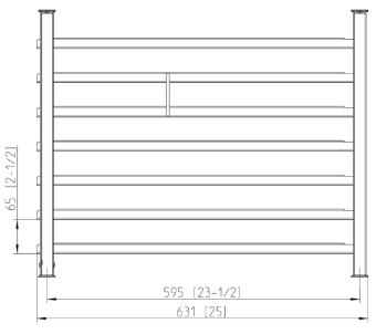 Навесная рама 6-2-1, 7 уровней RATIONAL 60.62.168 (2)