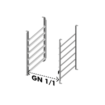 Комплект направляющих 6 уровней - GN1-1 UNOX XUC051 (2)