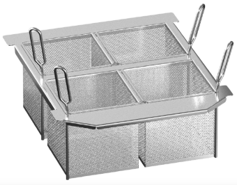 Набор 4-х перфорированных корзин 2-XS RATIONAL 60.75.300