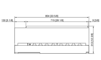 Вытяжной зонт UltraVent 6-1-1 и 10-1-1 RATIONAL 60.75.134 (2)