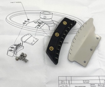 Набор лезвий, соломка 4х4 Hallde 63332 (4)