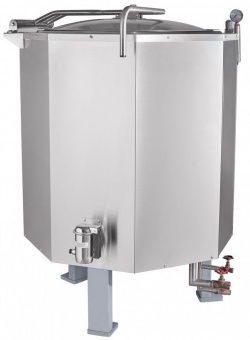 Котел пищеварочный паровой Abat КПЭМ-250П (110000011225) в ШефСтор (chefstore.ru)