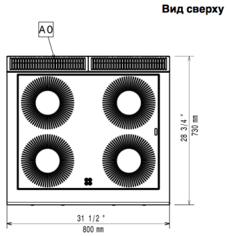 Плита индукционная Electrolux 371021 (E7INEH4000) в ШефСтор (chefstore.ru) 3