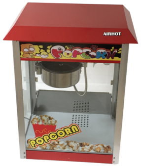 Аппарат для поп-корна AIRHOT POP-6 в ШефСтор (chefstore.ru)