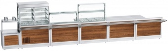 Линия саообслуживания HOT-LINE (декор панели) Abat в ШефСтор (chefstore.ru)