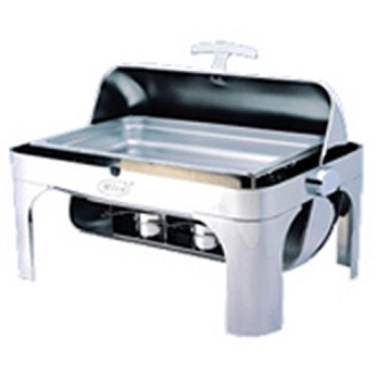 Чафин диш GN1/1 с крышкой Roll Top Starfood ZC201-1 в ШефСтор (chefstore.ru)
