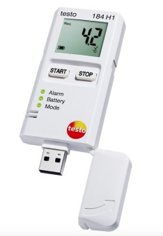 Мини-логгер данных температуры и влажности 184 H1 Testo 0572 1844 в ШефСтор (chefstore.ru) 2