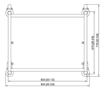 Подставка UG I Combi-Duo с роликами 6-1-1 на 6-1-1 и 10-1-1 Э RATIONAL 60.31.201 (4)