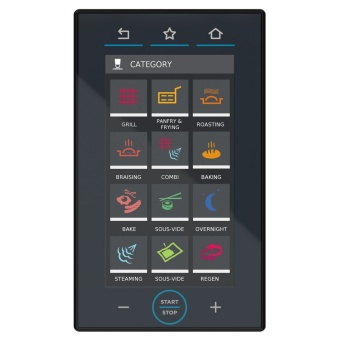 Unox XEBL-16EU-DPRS Панель управления - автоматическое приготовление