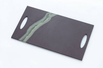 Поднос с прожилками полированный HONED Welsh Slate BHT13E в ШефСтор (chefstore.ru) 3