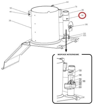 Винт MKFS M5X10 Hallde 14243 (Цилиндр подачи В) в ШефСтор (chefstore.ru)