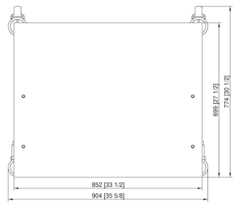 Подставка III передвижная 6-1-1 и 10-1-1 RATIONAL 60.31.105 (4)