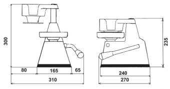 Ручной пресс – формовщик La Minerva C/95 F в ШефСтор (chefstore.ru) 2