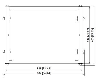 Основание с роликами Combi-Duo 6-1-1 и 10-1-1 RATIONAL 60.31.622 (5)