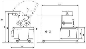 Терка для сыра La Minerva C/E GF2 (220) в ШефСтор (chefstore.ru) 3