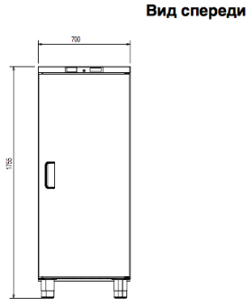 Шкаф холодильный для рыбы Electrolux 730183 (R04NVF4F) в ШефСтор (chefstore.ru) 2