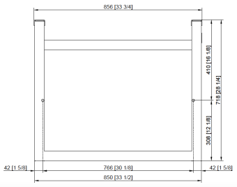Настенное крепление 6-1-1 RATIONAL 60.31.168 (4)