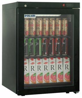 Шкаф холодильный Polair DM102-Bravo черный с замком в ШефСтор (chefstore.ru) 2