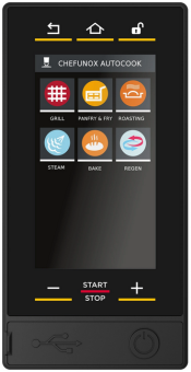 Unox XEFR-03EU-ETDP Панель управления 4