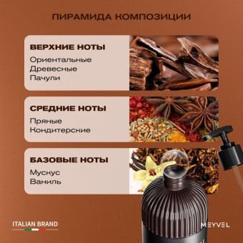Гель для душа Meyvel «Ночной пачули» 0,5 л 4