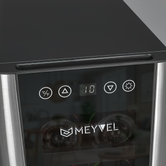 Винный шкаф Meyvel MV06-BSF1 (удобный) 9