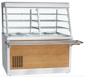 Стенка передняя ПВВ(Н)-70Х-01 (Орех, 1500 мм) Abat 210000001961 в ШефСтор (chefstore.ru) 3