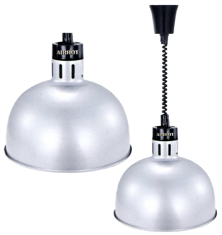 Подогреватель инфракрасный серебряный AIRHOT IR-S-750 в ШефСтор (chefstore.ru)