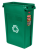 Контейнер раздельного сбора (база) 87л Rubbermaid FG354007GRN (2)