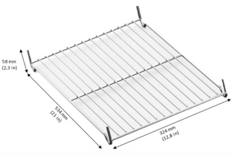 Решетка на дно тигеля 2-S, L, XL RATIONAL 60.74.663 (2)