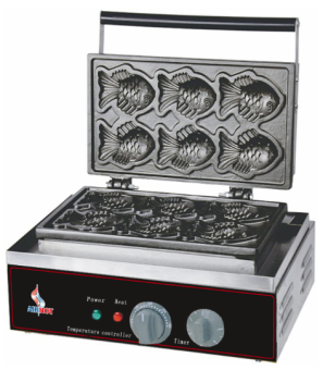Вафельница AIRHOT WBF-6 рыбки в ШефСтор (chefstore.ru)